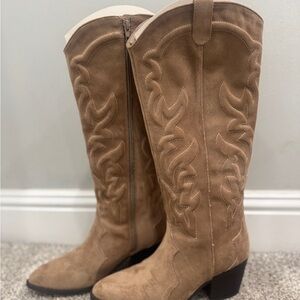 Altar'd State Brown Heeled Boots